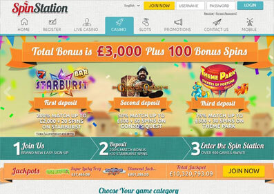 Spinstation Casino gameplay screenshot 3 small