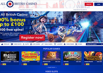 All British Casino gameplay screenshot 1 small