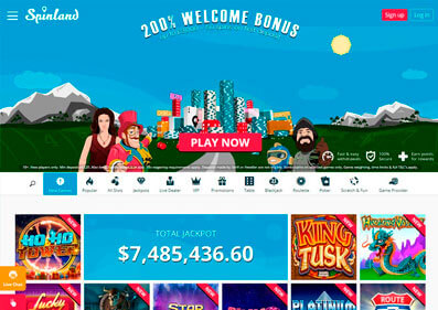 Spinland Casino gameplay screenshot 3 small