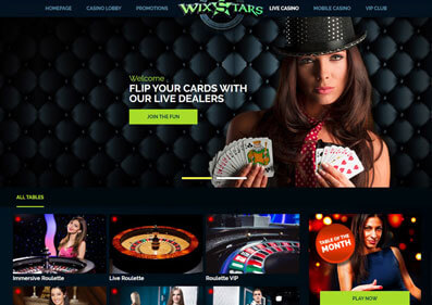 Wixstars Casino gameplay screenshot 1 small