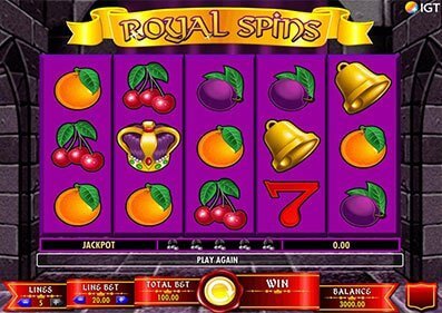 Royal Spins  gameplay screenshot 1 small