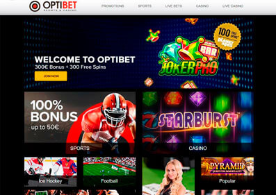 Optibet Casino gameplay screenshot 1 small