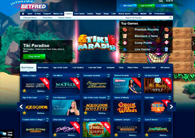 Betfred Casino gameplay screenshot 1 small