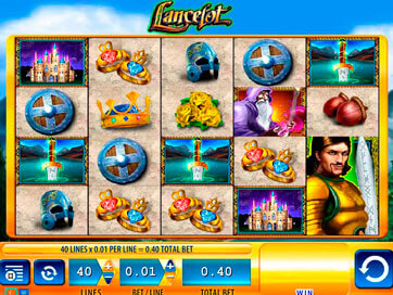 Lancelot Slot gameplay screenshot 1 small