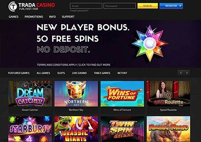 Trada Online Casino gameplay screenshot 1 small