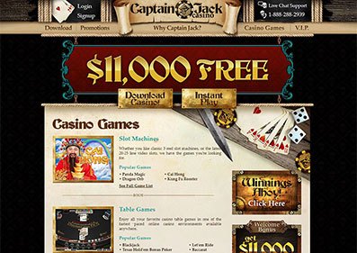 Captain Jack Casino gameplay screenshot 2 small