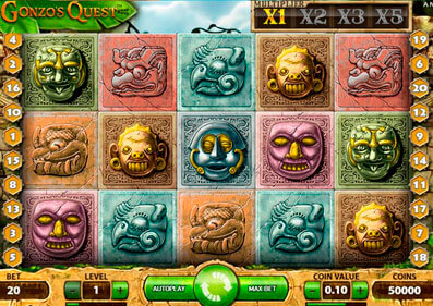 Gonzo's Quest gameplay screenshot 1 small