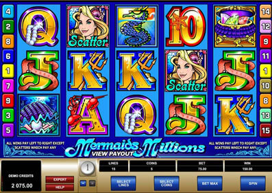 Mermaids Millions gameplay screenshot 2 small