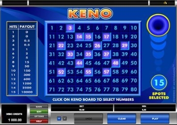 Keno Online gameplay screenshot 3 small