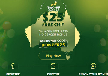 Two Up Casino gameplay screenshot 2 small
