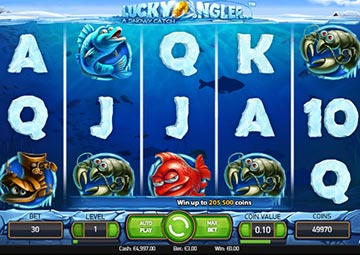 Lucky Angler Slot Game Online 💥 96% RTP by NetEnt