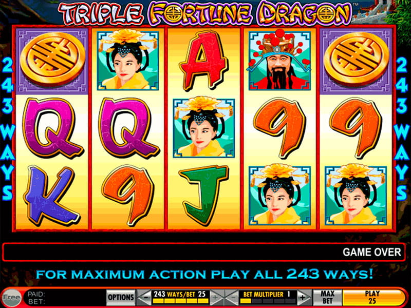 Triple Fortune Dragon gameplay screenshot 1 small
