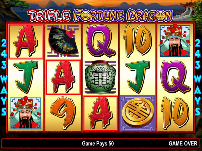 Triple Fortune Dragon gameplay screenshot 2 small
