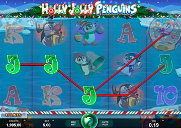 Holly Jolly Penguins gameplay screenshot 1 small