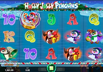 Holly Jolly Penguins gameplay screenshot 2 small