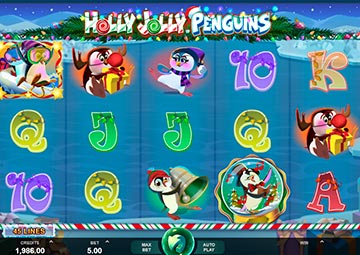 Holly Jolly Penguins gameplay screenshot 3 small