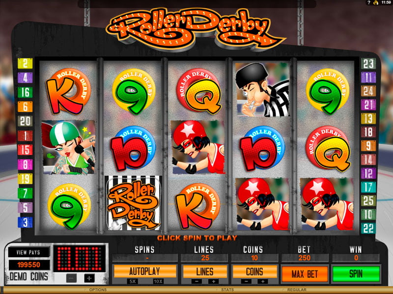 Roller Derby gameplay screenshot 1 small