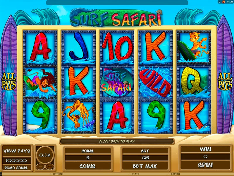 Surf Safari gameplay screenshot 1 small