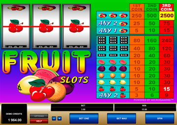 Fruit Slots gameplay screenshot 3 small