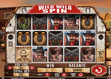 Wild Wild Spin gameplay screenshot 1 small