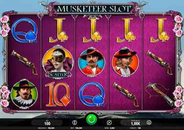 Musketeer Slot gameplay screenshot 1 small