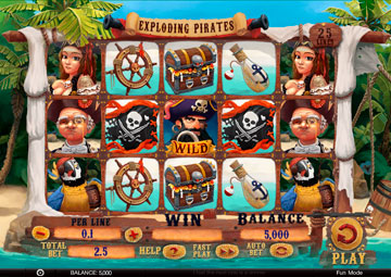 Exploding Pirates gameplay screenshot 1 small