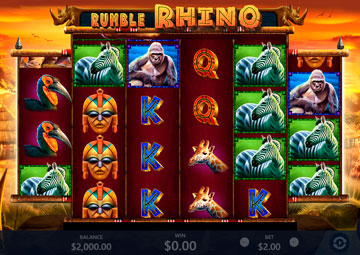 Rumble Rhino gameplay screenshot 2 small