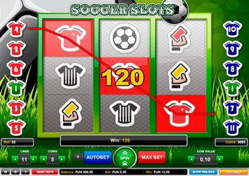 Soccer Slots gameplay screenshot 2 small