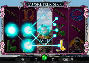 Musketeer Slot gameplay screenshot 3 small