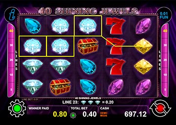 40 Shining Jewels gameplay screenshot 2 small