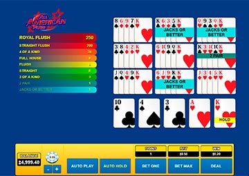 All American Poker 10 Hand gameplay screenshot 2 small