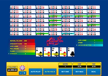 All American Poker 50 Hand gameplay screenshot 2 small