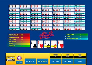 All American Poker 50 Hand gameplay screenshot 3 small