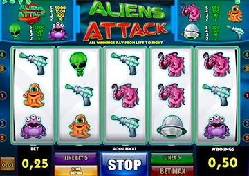 Aliens Attack gameplay screenshot 1 small