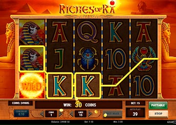 Riches Of Ra gameplay screenshot 1 small