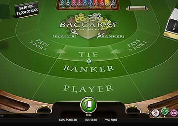 Baccarat Pro Series gameplay screenshot 2 small