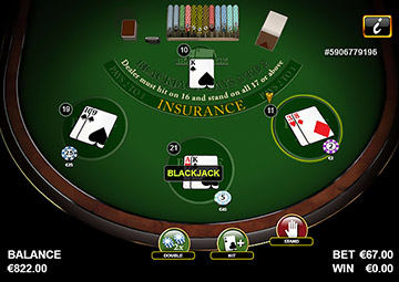 Blackjack 3 Hand gameplay screenshot 1 small