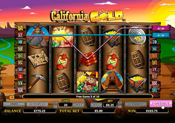 California Gold gameplay screenshot 2 small