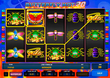 Butterfly Hot 20 gameplay screenshot 2 small