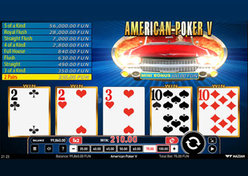 American Poker V gameplay screenshot 3 small
