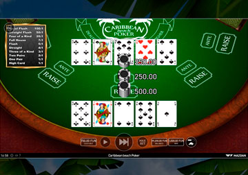 Caribbean Beach Poker gameplay screenshot 3 small
