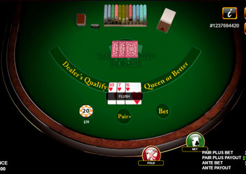 Genii Three Card Poker gameplay screenshot 1 small