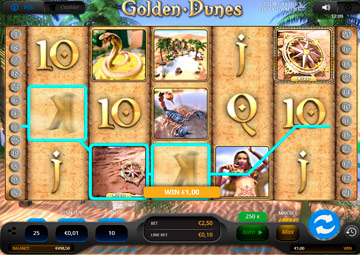 Golden Dunes gameplay screenshot 1 small