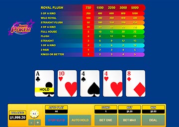 Habanero Joker Poker 1 Hand gameplay screenshot 3 small