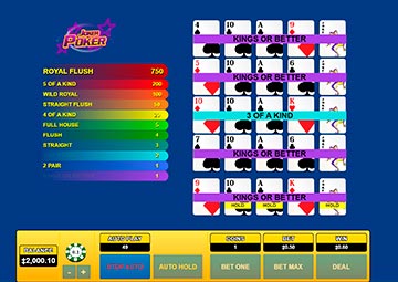 Habanero Joker Poker 5 Hand gameplay screenshot 1 small
