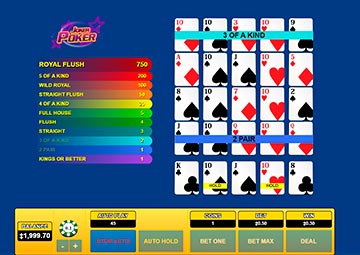 Habanero Joker Poker 5 Hand gameplay screenshot 3 small