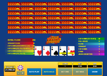 Double Double Bonus Poker 50 Hand Habanero gameplay screenshot 2 small