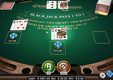 Double Exposure Blackjack Pro Series High Limit gameplay screenshot 3 small