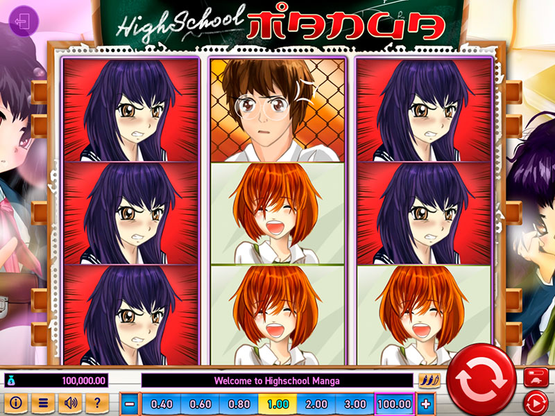 Highschool Manga gameplay screenshot 1 small