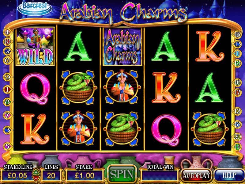 Arabian Charms Slot gameplay screenshot 2 small